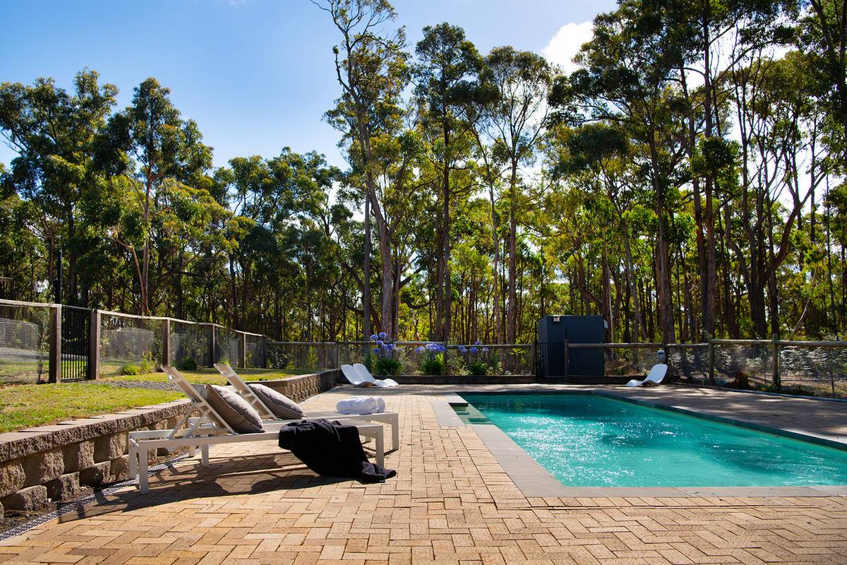 Poolside area