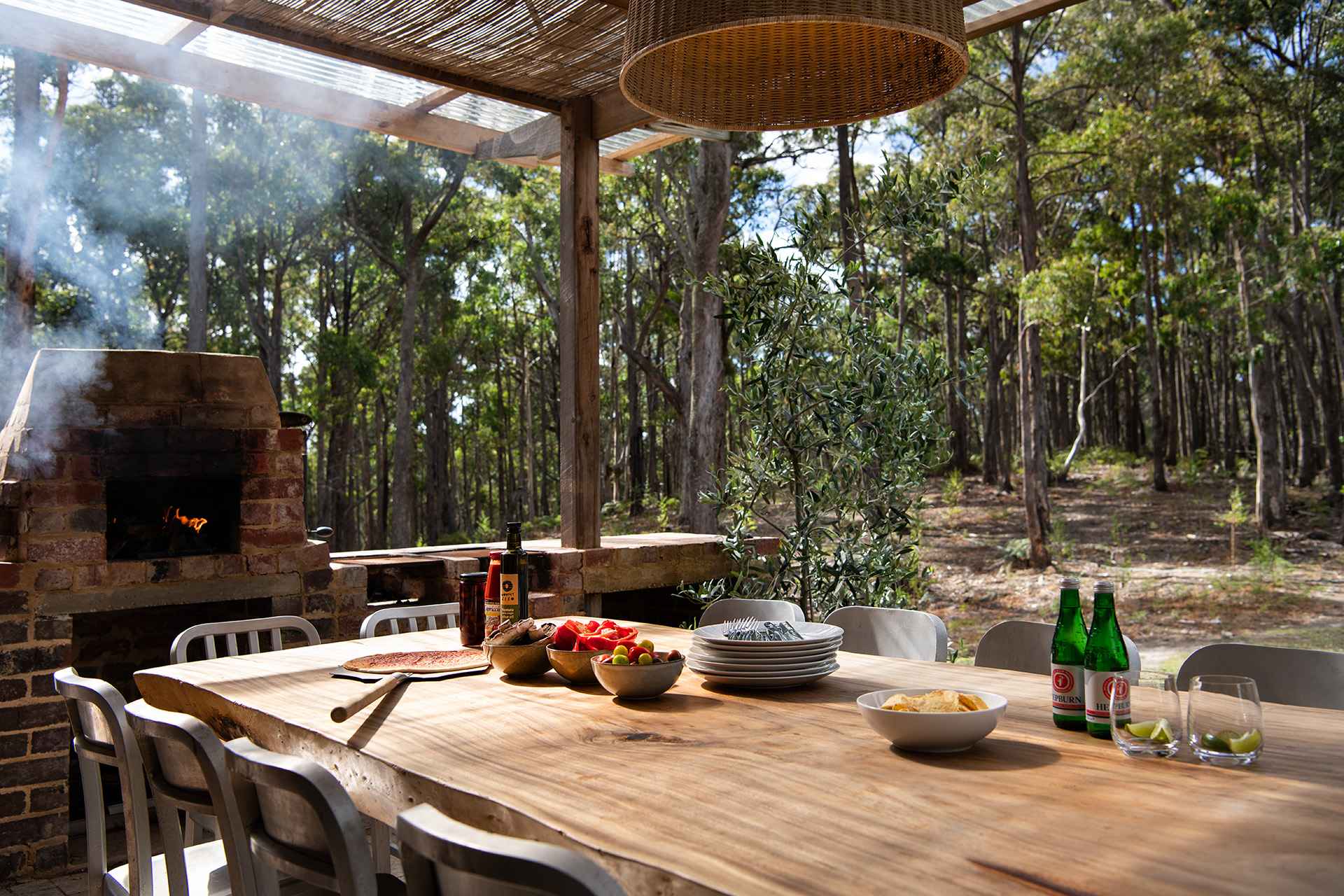 Covered dining