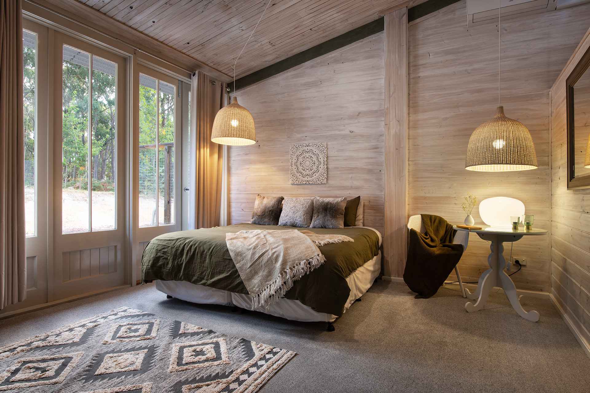 Sophisticated bedroom